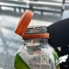 All over #europe was this flip cap on drinks in plastic. Have I missed this  invention in the USA?